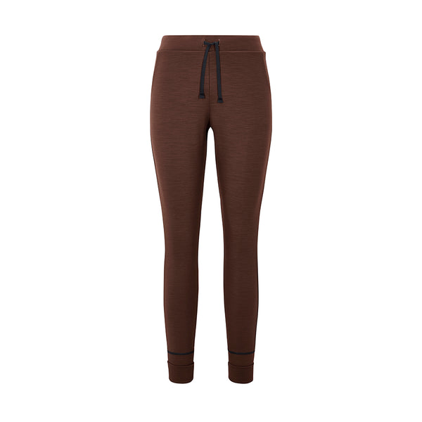 50% Off Smalls Women's Merino 190g Lightweight Wool Trousers in Chocolate  Brown